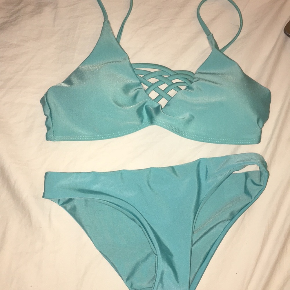 Blue Zaful Bikini